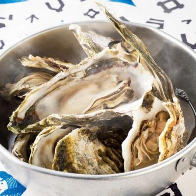 新鮮★クリーミーな北海道産牡蠣のガンガン焼き！