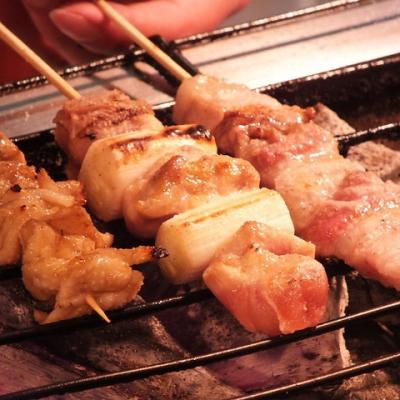 焼き鳥Seiセット (肉串6本)/野菜串セット (野菜6本)