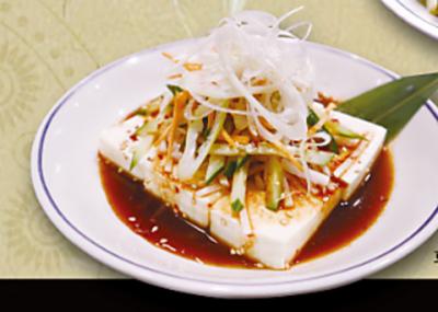 (辛)チョレギサラダ/(辛)豆腐サラダ