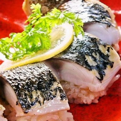 【店長おススメ】炙り〆鯖の棒寿司