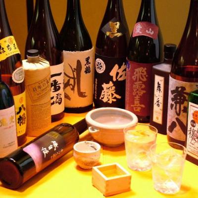 焼酎も日本酒も豊富★日本酒ひやおろしあり！