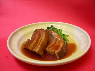 豚の角煮(醤油味)