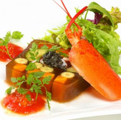 【1日10食限定！】オマール海老と季節野菜のテリーヌ