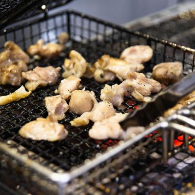 炭焼き一番人気！もも籠炙り焼き 名古屋コーチンの地鶏焼き