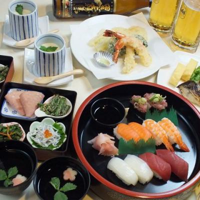 「寿司コース」 和食を楽しみながらカラオケできる♪お勧めのプランです♪