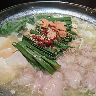 【冬期限定】九州料理名物の濃厚白湯スープのもつ鍋