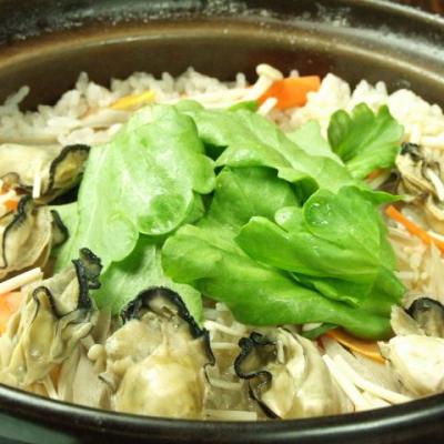 【冬季限定】牡蠣の土鍋炊き込みご飯 (1合)