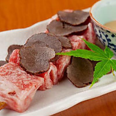 【おすすめ肉】佐賀牛ちょい炙り～濃厚トリュフソースorすきやきソース