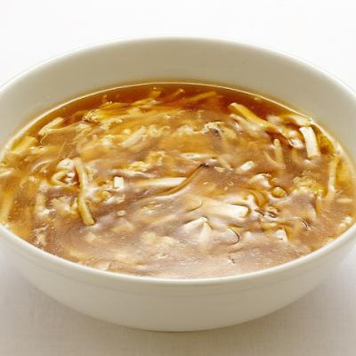 酢と胡椒の効いたスープ(酸辣湯) 中盆