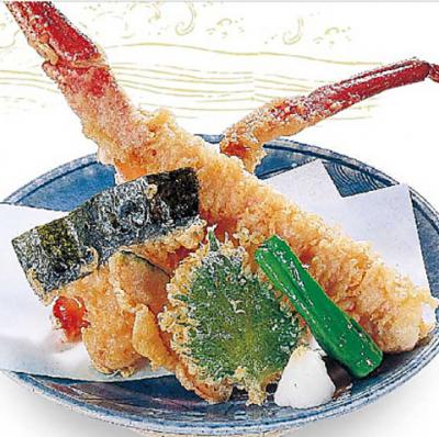 ずわい天ぷら/ずわいステーキ