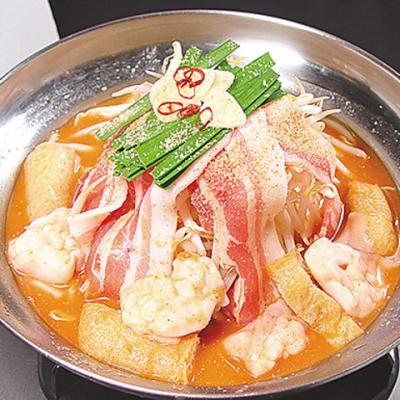 「赤のもつ鍋」～韓国仕込み～ピリ辛