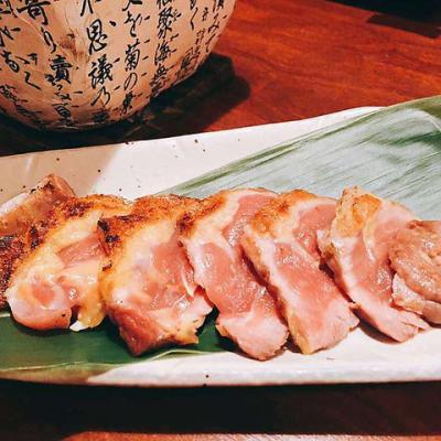 【国産銘鶏がリーズナブルに楽しめる！】川俣シャモの炙り焼き1,360円(税込)