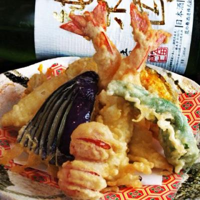 ●天ぷら盛り合わせ！！お好みで天つゆ、塩でお楽しみください！