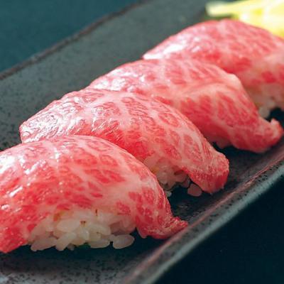 【米沢牛炙り寿司】渋谷で話題の肉寿司はもちろん大トロ、マグロの握り寿司もございます。