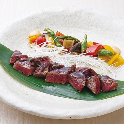 北海道産 牛ヒレ肉のステーキ トリュフの香り